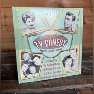 The Golden Age of TV Comedy NWT 12 DVD Set